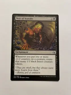 1x Nest of Scarabs Amonkhet Regular MTG Magic Card Uncommon (B) - Image 1