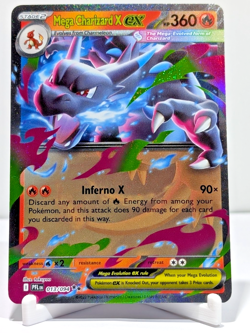 Mega Charizard X EX 013/094 Phantasmal Flames Pokemon Card Ultra Rare Mint/NM - Image 1