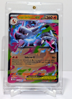 Mega Charizard X EX 013/094 Phantasmal Flames Pokemon Card Ultra Rare Mint/NM - Image 2