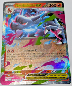 Mega Charizard X EX 013/094 Phantasmal Flames Pokemon Card Ultra Rare Mint/NM - Image 4
