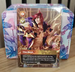 Riftbound METAL Sett - The Boss Champion Legend Promo Card. 1 of 35 Worldwide! - Image 2