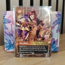 Riftbound METAL Sett - The Boss Champion Legend Promo Card. 1 of 35 Worldwide! - Image 4