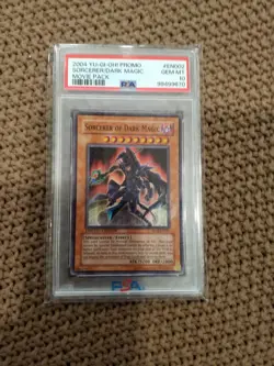 2004 YU-GI-OH! PROMO | MOVIE PACK #EN002 SORCERER OF DARK MAGIC | PSA 10 GEM MT - Image 1