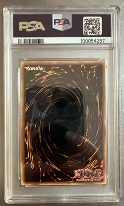 2007 Yu-Gi-Oh! GX Vol. 1 YG01-EN001 Light and Darkness Dragon Secret Rare PSA 8 - Image 2