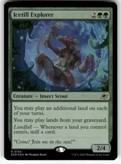 MTG - Icetill Explorer - FOIL Edge of Eternities (NM) - Image 1
