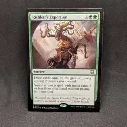 Rishkar's Expertise, Forgotten Realms NM MTG - Image 1