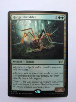 MTG Hedge Shredder (DSK) Duskmourn: House of Horror Foil Rare 183 - Image 1