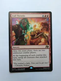 MTG Full Throttle (DFT) Aetherdrift Regular Rare 127 - Image 1