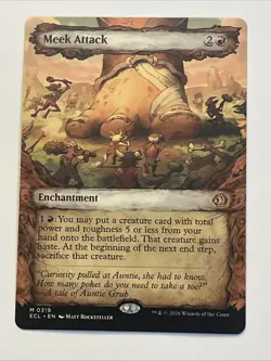 Meek Attack Lorwyn Eclipsed Mythic Rare - Image 1