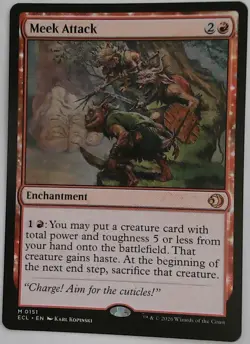 Meek Attack Lorwyn Eclipsed Regular - Image 1
