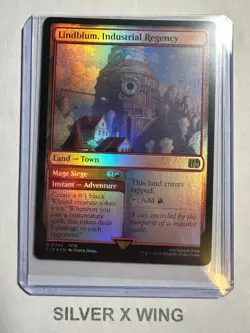 Lindblum, Industrial Regency Foil x1, MTG, Magic the Gathering, Final Fantasy,NM - Image 1