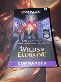 Fae Dominion Commander Deck New Sealed Wilds Of Eldraine - Image 1