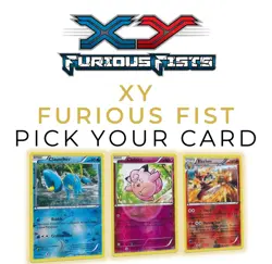 Pokemon XY Furious Fists - Reverse Holos - Finish Your Set - Image 1