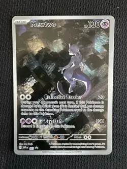 Mewtwo SVP 052 -Scarlet Violet 151 UPC -Black Star Promo - Pokemon TCG- Nm - Image 1