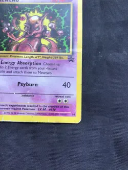Pokemon Cards: Wizards Black Star Promo: Mewtwo 14 - Image 4
