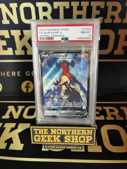 Pokemon Garchomp v TCG TG23/TG30 Astral Radiance PSA 8 - Image 1