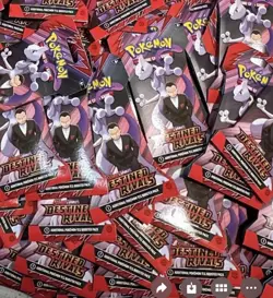 Pokemon TCG Destined Rivals Sleeved Booster Packs Lot Of 36 Factory Sealed New - Image 1