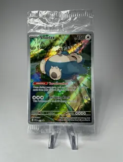 Pokemon Card Snorlax SVP 051 Scarlet & Violet 151 Black Star Promo NM sealed - Image 1