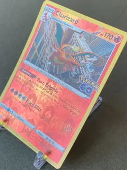 Pokemon Charizard 010/078 Pokemon Go Reverse Holo Rare NM - Image 2