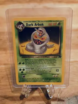 Dark Arbok 19/82 Pokemon Team Rocket Non Holo WOTC TCG NM - Image 1