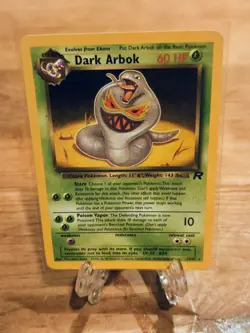 Dark Arbok 19/82 Pokemon Team Rocket Non Holo WOTC TCG NM - Image 3