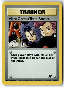 Here Comes Team Rocket! ⭐ 15/82 Holo Rare Team Rocket 2000 Pokemon NM - Image 1