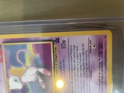 Pokemon TCG Mew #8 Black Star PROMO Card CCG MINT - Image 4