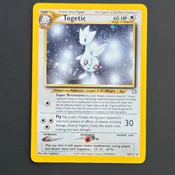 Pokemon Neo Genesis Togetic 16/111 Holo NM Near Mint SWIRL - Image 1