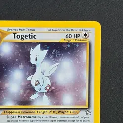 Pokemon Neo Genesis Togetic 16/111 Holo NM Near Mint SWIRL - Image 4