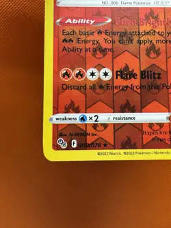 Pokemon Go - Charizard - 010/078 - Reverse Holo 1797 - Image 4