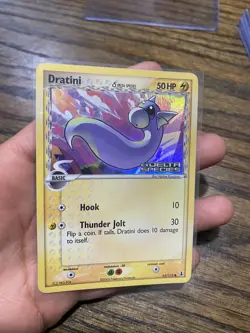 Dratini 65/113 Reverse Holo Stamp Pokemon TCG Card EX Delta Species Near Mint NM - Image 4