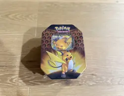 Pokemon TCG Hidden Fates Raichu GX Tin - Factory Sealed - English - Image 1