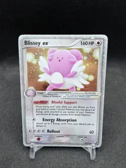 🌀Blissey ex 101/115 Unseen Forces Holo Ultra Rare Pokemon TCG MP (swirl) - Image 1