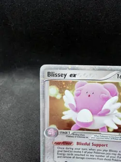 🌀Blissey ex 101/115 Unseen Forces Holo Ultra Rare Pokemon TCG MP (swirl) - Image 3