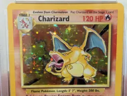 1999 POKEMON TCG Base Set Unlimited #4 CHARIZARD - HOLO PSA 6 EX-MT - Image 5