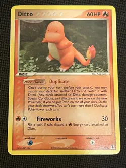 Ditto (Charmander) - 61/113 Delta Species Common Pokemon - LP - Image 1