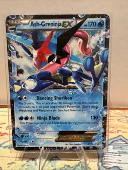Pokemon TCG Ash-Greninja EX XY133 Blackstar Promo - Image 1