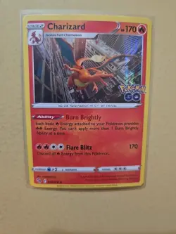 Charizard 010/078 Pokemon GO Reverse Holo - Image 1