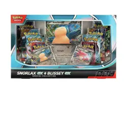 Pokemon Trading card game Snorlax ex and Blissey ex Special Collection Box - Image 1