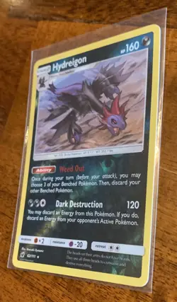 Hydreigon - 62/111 - Rare - Reverse Holo - S&M: Crimson Invasion - Pokemon TCG - Image 3