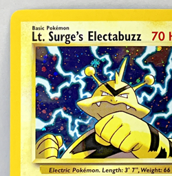 2000 Pokemon Gym Heroes Lt. Surge's Electabuzz #6/132 - Image 2