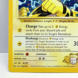 2000 Pokemon Gym Heroes Lt. Surge's Electabuzz #6/132 - Image 5