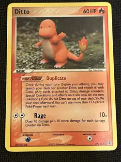 Pokemon TCG Ditto (Charmander) 37/113 Delta Species | Excellent Condition - Image 1