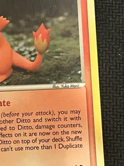 Pokemon TCG Ditto (Charmander) 37/113 Delta Species | Excellent Condition - Image 2