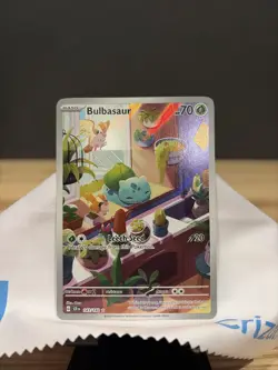 Pokemon TCG Bulbasaur Stellar Crown Illustration Rare - English/ NM - Image 1