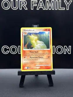 Ninetales 36/127 Pokemon TCG Base Set Platinum Regular Rare - Image 1