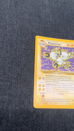 Pokemon TCG Magneton 11/62 Fossil Holo LP - Image 2