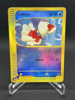 Pokemon TCG Goldeen 111/165 Expedition Base Set Reverse Holo-LP - Image 1