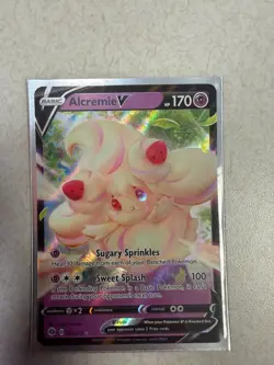 Alcremie V 022/073 Ultra Rare Full Art - 2020 Pokemon Champions Path NM - Image 1