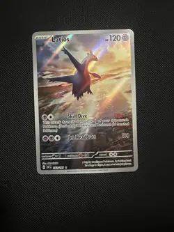 Pokemon TCG Surging Sparks Latios IR 203/191 Illustration Rare Holo - Image 1